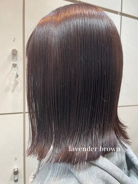 ヴァネッサ VANESSA ボブイルミナカラー前髪眉毛カット髪質改善オージュア渡辺りん