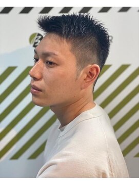 バーバーバー 四谷(BARBER-BAR) 大人カッコいい20代30代40代アップバンクショート