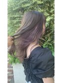 【村上】パープルインナーカラー≪shalu相模大野≫ &nbsp;&nbsp;&nbsp;