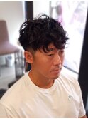 くせ毛風パーマ