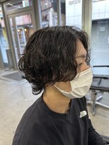 シラス(SiLasu)&nbsp;波巻きセンターパートウルフ