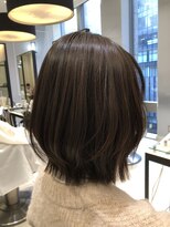 ネオリーブギンザ 銀座店(Neolive GINZA)&nbsp;レイヤーボブ　くびれボブ　グレージュカラー