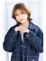 トティア 梅田(Totia)&nbsp;【Totia梅田】ニュアンスボブ×カーキベージュ