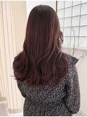 cassis red _ layer cut