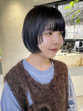 フィルムス 表参道(FILMS) ココアベージュ/黒髪/クラゲヘアー/オリーブグレー/ボブ/表参道