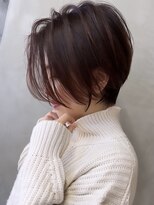 ラフ 立川(Laff)&nbsp;ショートヘアショートボブ白髪ぼかしハイライトカラーボブ