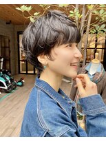 ハルキ ミナト ジャパン オオサカ(HARUKI MINATO japan OSAKA)&nbsp;30代40代50代小顔似合わせカットくびレイヤーエモージュ大人可愛