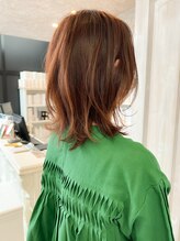 20代30代40代50代60代caary切りっぱなしウルフレイヤーカット