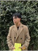 センターパート/ニュアンスパーマ/メンズパーマ/メンズサロン