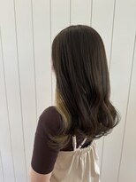 アドラーブル 万代店 (adorable)&nbsp;20代30代40代イヤリングカラー【さりげないインナーカラー】