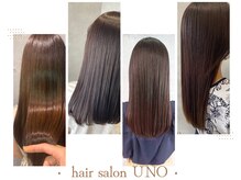 ウノ 伊勢原(UNO)の雰囲気（ダメージ毛、エイジング毛でお悩みの方髪質改善お任せください◎）