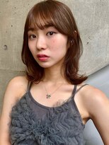 イメチェン前髪小顔こなれミディ_銀座