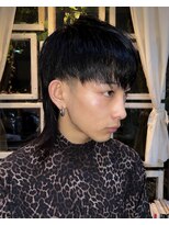 チクロ(ticro)&nbsp;【チクロ】メンズツーブロックウルフカット