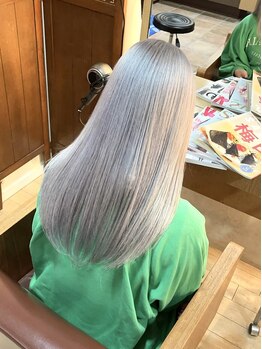 ヨハ ヘア パートナー(YOHA hair PARTNER)の写真/ハイトーン/ダブルカラーは《YOHA HAIR PARTNER》でダメージレスに！一人ひとりに合ったスタイルをご提案◎