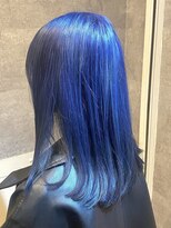 キャラ シャローネ 池袋(Chara Chalone)&nbsp;深めのネイビーグレー/ブルーカラー【岸雄一】