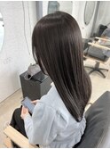 髪質改善カラー/オリーブブラウン