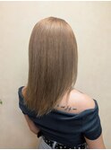 夏にやりたいベージュカラー　宮の沢　美容室