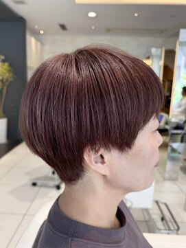 ザザ 高田馬場(ZA/ZA) ピンク系白髪ぼかしカラー