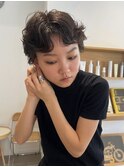 ベリーショートパーマ/矢谷/enu烏丸/京都美容室