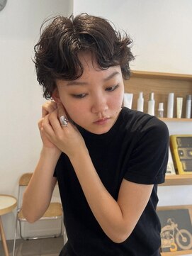 エヌ 烏丸(enu) ベリーショートパーマ/矢谷/enu烏丸/京都美容室