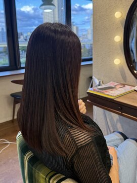 エルサフィロ キタハマ(el zafiro kitahama) 30×40×50代×似合わせカット×髪質改善カラー