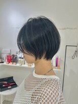 ジュベ 別府店(juve.) 別府ショートボブ顔まわりレイヤーカット髪質改善カラー30代