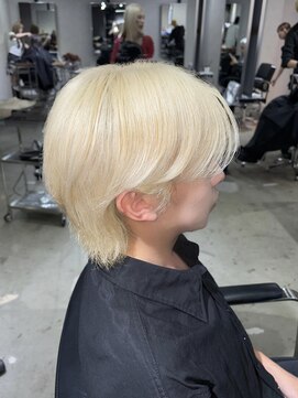 ゲームバイアランスミシー 心斎橋(GAME by Alan Smithee) デザイン／ダブルカラー／ケアブリーチ／エフェクトブリーチ