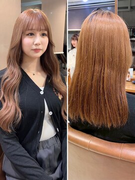 【ビフォーアフター】エクステ/巻き髪レイヤー