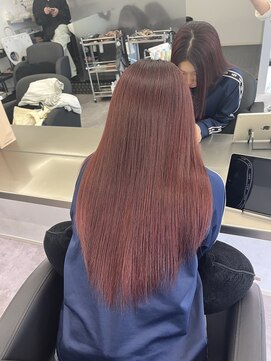 ソソ(soso.) ミディアムヘア/デザインカラー/フェイスフレーミング/木更津