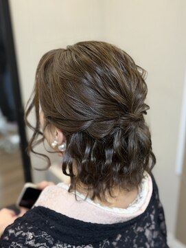 ティアラ 栄(TIARA) 名古屋★栄/お呼ばれショートボブハーフアップ◎ヘアセット