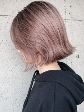 モルト 麻生(molt) コントラストハイトーン　ボブ