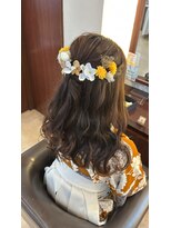 アリスバイヘアーモア(ALICE by Hair More)&nbsp;編み込みハーフアップ