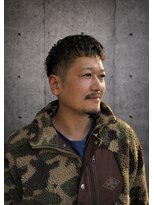 サンキスビューティースタジオ 千葉中央(Sunkissed beauty studio) MEN’S/リバースセンターパート/ニュアンスパーマ/千葉