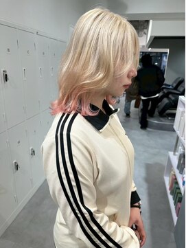 シエラ 南船場(CIERA.) ミルクティーベージュグレージュタッセルボブセミロング