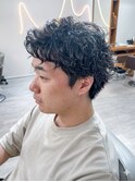 スパイラルパーマ