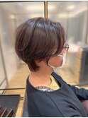 【篠原】40～50代にオススメコンパクトなナチュラルショートボブ