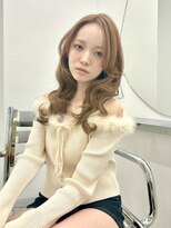 オンド(ondo)&nbsp;内巻きレイヤー/上品姉系レイヤー/ハニーベージュ