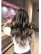 カム(Qome)の写真/【憧れのロングヘアへ】シールエクステ×カラーで自然な馴染みと質感をを実現♪地毛のような仕上がりに。