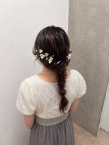 シュリット 溝の口(schritt) ヘアセット/お呼ばれヘア/編み下ろし/シュリット溝の口