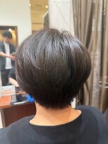 美容室ヒラトヤ 都南店&nbsp;白髪染めグレイカラー大人ボブ似合わせカットミセスヘア