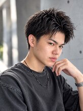 ティジェイ天気予報 メンズ 岐阜店(TJ天気予報 Men's)&nbsp;【男らしさと色気を引き出す束感ショート】