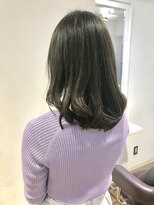 パティオンツー(PATIONN2)&nbsp;グレージュ ブルージュ ツヤ感 透明感 ミディアム 表参道 青山