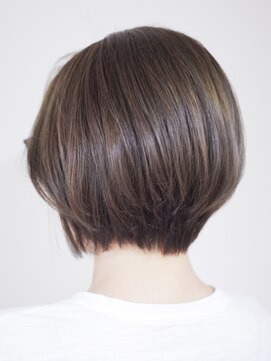 テラス(TERRACE) 【TERRACE】シアーベージュショートボブ