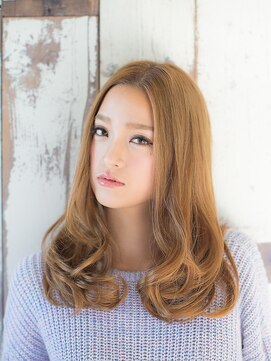 ヘアラウンジカロ(hair lounge Caro) 【hair lounge Caro 高崎】大人可愛い ゆるふわ 無造作 カール♪