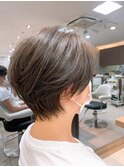 大人可愛いショートカット