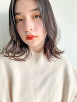 アンアミ キチジョウジ(Un ami Kichijoji)&nbsp;【unami】ミディアムレイヤー×大人パーマ　澤田　杏奈