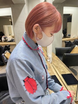 ソイ 下北沢(soi) 【Salmon Pink】ペールピンク / ナチュラルボブ