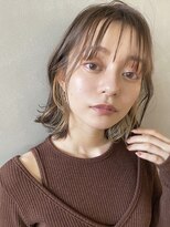 パーク(PARK)&nbsp;【PARK】くびれボブ× イヤリングカラー