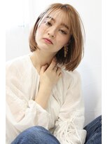 クラン 岡本(Chlan)&nbsp;大人かわいいフェザーバングミニボブ