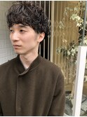 マッシュ×ニュアンスパーマ
